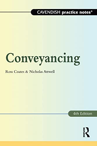 Stock image for Practice Notes on Conveyancing for sale by Better World Books Ltd