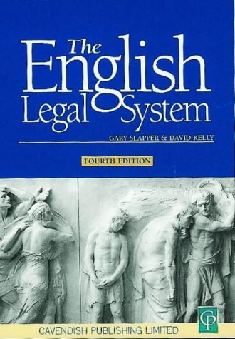 The English Legal System (9781859414668) by Slapper, Gary; Kelly, David