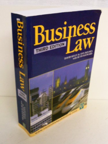 Imagen de archivo de Business Law 3/e a la venta por AwesomeBooks