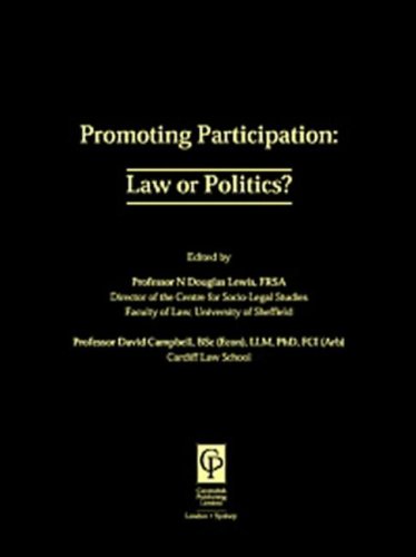 9781859414835: Promoting Participation: Law or Politics?