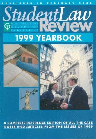 Student Law Review 1999 Yearbook (9781859414910) by Cavendish; Limited, Cavendish Publishing