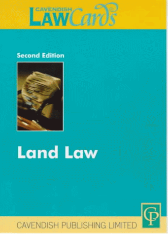 Land Law (Lawcards) (9781859415078) by Cavendish,; Limited, Cavendish Publishing