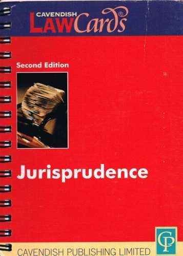 Imagen de archivo de Cavendish: Jurisprudence Lawcards a la venta por Goldstone Books