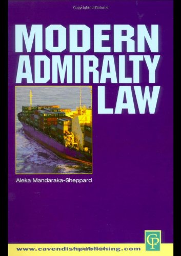 Stock image for Modern Admiralty Law with Risk Management Aspects for sale by Webbooks, Wigtown