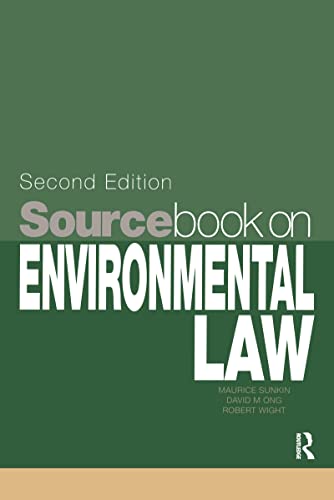 Sourcebook on Environmental Law (Cavendish Sourcebook) (9781859415863) by Sunkin, Maurice