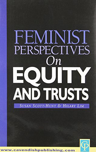 Beispielbild fr Feminist Perspectives on Equity & Trusts zum Verkauf von WorldofBooks