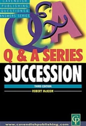 Succession Q&A (Questions and Answers) (9781859416211) by McKeon, Bob