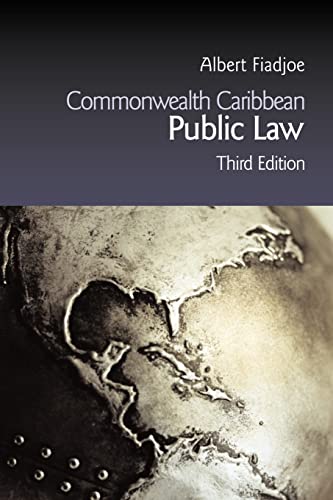 Stock image for Commonwealth Caribbean Public Law for sale by Blackwell's