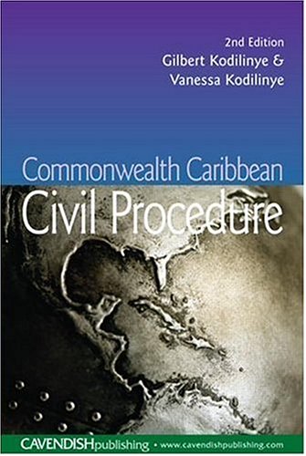 Stock image for Commonwealth Caribbean Civil Procedure. for sale by Puvill Libros