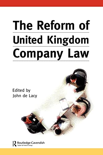 Stock image for Reform of UK Company Law for sale by Chiron Media