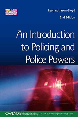 Imagen de archivo de Introduction to Policing and Police Powers a la venta por WorldofBooks