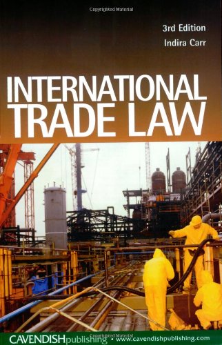 Imagen de archivo de International Trade Law a la venta por WorldofBooks