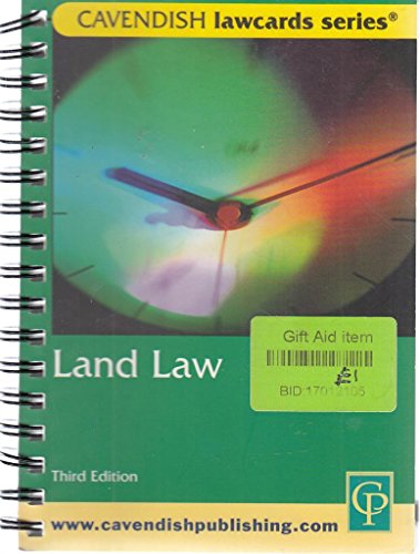 Stock image for Land Lawcards for sale by WorldofBooks