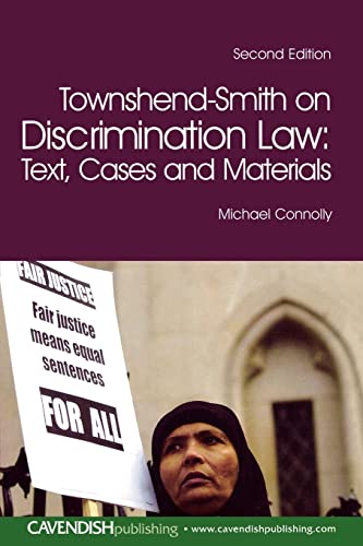 Beispielbild fr Townshend-Smith on Discrimination Law: Text, Cases and Materials zum Verkauf von WorldofBooks
