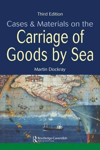 9781859417966: Cases & Materials on the Carriage of Goods by Sea