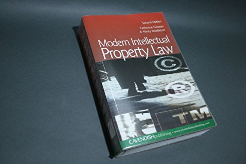 Beispielbild fr Modern Intellectual Property Law zum Verkauf von Anybook.com