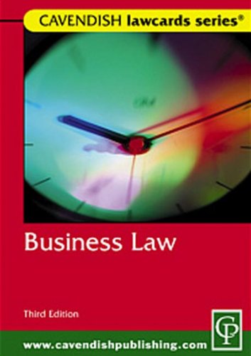 Beispielbild fr Cavendish: Business Lawcards zum Verkauf von WorldofBooks