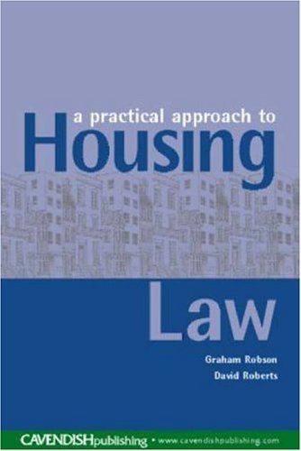 Imagen de archivo de A Practical Approach to Housing Law a la venta por Red's Corner LLC