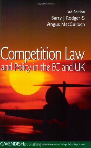 Stock image for Competition Law and Policy in the EC and UK for sale by Anybook.com