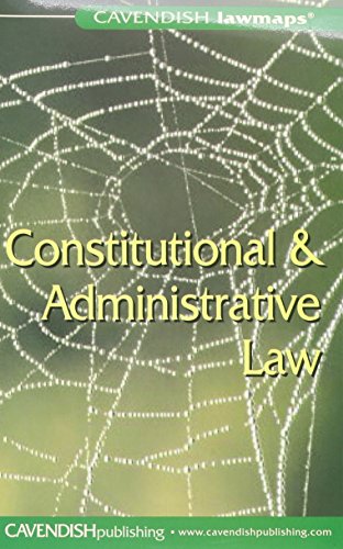 9781859419694: LawMap in Constitutional & Administrative Law