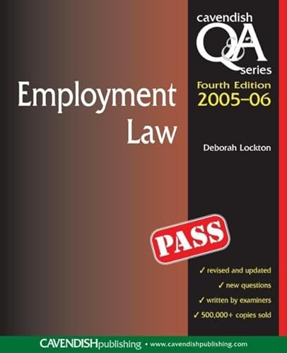 Imagen de archivo de Employment Law a la venta por Books Puddle