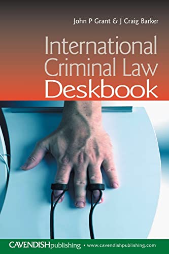 Beispielbild fr International Criminal Law Deskbook zum Verkauf von Blackwell's