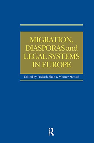 Stock image for Migration, Diasporas and Legal Systems in Europe for sale by Big River Books