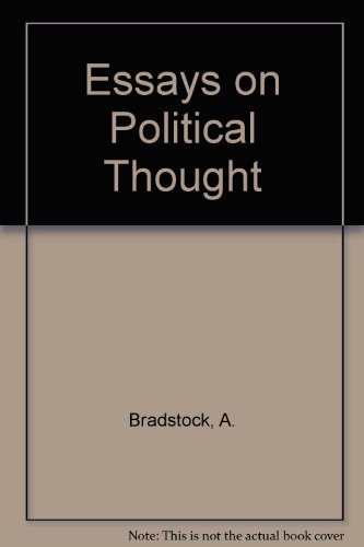 Imagen de archivo de Essays on Political Thought a la venta por Reuseabook