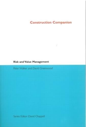 Stock image for Construction Companion: Risk and Value Management for sale by Anybook.com