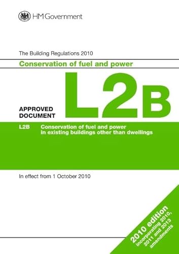 Approved Document L2B: Conservation of fuel and power (existing buildings other than dwellings)