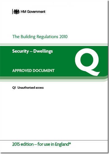 9781859466018: The Building Regulations 2010: Approved document Q: Security - dwellings