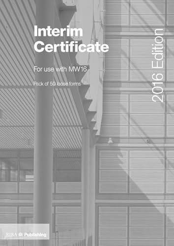 Stock image for Interim Certificate for MW16 for sale by Blackwell's