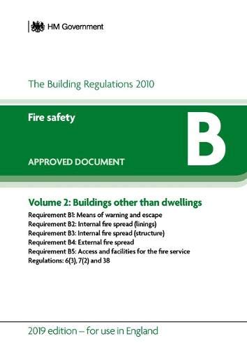 Stock image for Approved Document B Volume 2 Buildings Other Than Dwellings for sale by Blackwell's