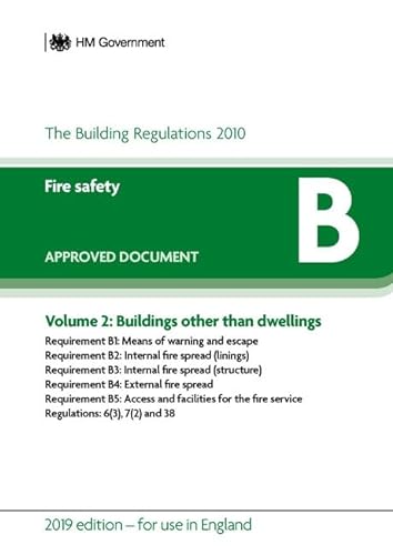 Stock image for Approved Document B Volume 2 Buildings Other Than Dwellings for sale by Blackwell's