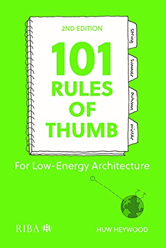 Stock image for 101 Rules of Thumb for Low Energy Architecture for sale by Blackwell's