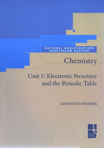 Beispielbild fr Advanced Higher Chemistry (Higher Still Support S.) zum Verkauf von Reuseabook