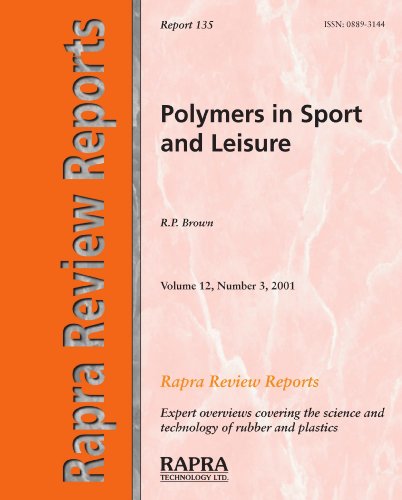 Beispielbild fr Polymers in Sport and Leisure (Rapra Review Reports 135, volume 12, number 3) zum Verkauf von Zubal-Books, Since 1961