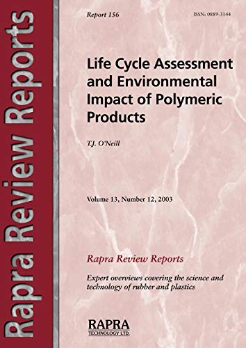 9781859573648: Life Cycle Assessment And Environmental Impact of Polymeric Products