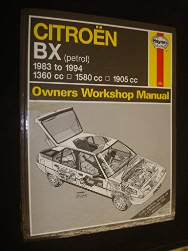 Citroen BX ('83 to '94) (Service and Repair Manuals) (9781859600634) by Coomber, Ian