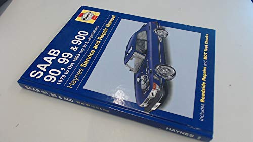 Beispielbild fr Saab 90, 99 & 900. Service and Repair Manual. Models covered: Saab 90, 99 and 900 Saloon, Hatchback & Coupe models to October 1993, including Turbo, 16-valve and limited edition versions; 1985 cc. zum Verkauf von Antiquariat am St. Vith
