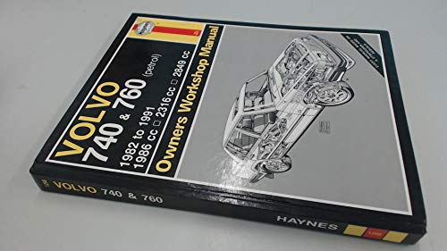 Stock image for Volvo 740 and 760 (Petrol) 1982-92 Owner's Workshop Manual (Haynes Owners Workshop Manuals) for sale by WorldofBooks