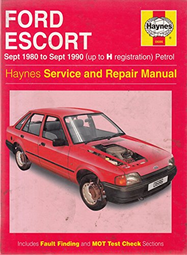 Stock image for Ford Escort (Petrol) 1980-90 Service and Repair Manual (Haynes Service and Repair Manuals) for sale by WorldofBooks