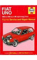 Stock image for The Fiat Uno (83-95) Service and Repair Manual (Haynes Service and Repair Manuals) for sale by WorldofBooks