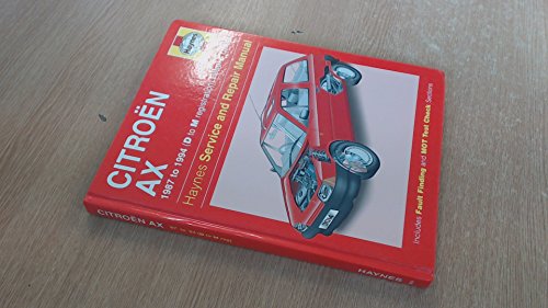 Stock image for Citroen AX (Petrol and Diesel) Service and Repair Manual (Haynes Service and Repair Manuals) for sale by WorldofBooks