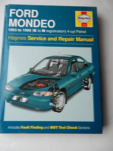 Stock image for Ford Mondeo Service and Repair Manual (Haynes Service and Repair Manuals) for sale by WorldofBooks