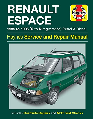 Stock image for Renault Espace 1985 to 1996 (C to N Registration) Petrol & Diesel for sale by Shelley's Books