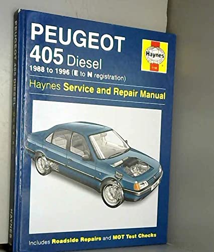 Stock image for Peugeot 405 Diesel Service and Repair Manual (Haynes Service and Repair Manuals) for sale by WorldofBooks