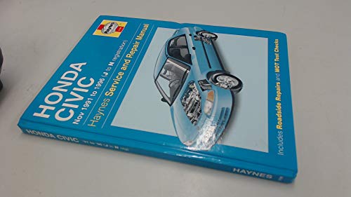 Imagen de archivo de Honda Civic (91-96) Service and Repair Manual (Haynes Service and Repair Manuals) a la venta por Goldstone Books