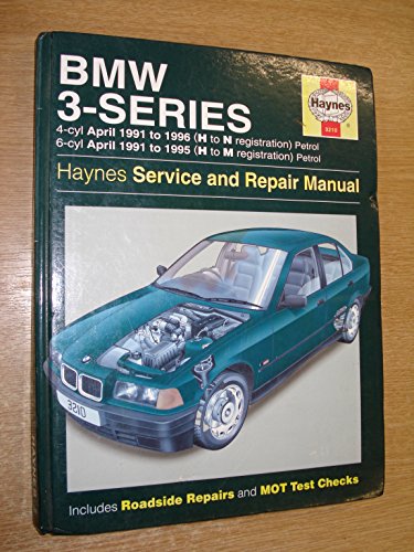 Stock image for BMW 3-Series (91-96) Service and Repair Manual (Haynes Service and Repair Manuals) for sale by Goldstone Books