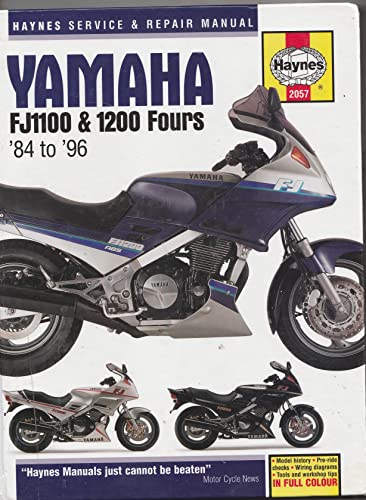 9781859602294: Yamaha FJ1100 and 1200 Fours (84-96) Service and Repair Manual (Haynes Owners Workshop Manuals)